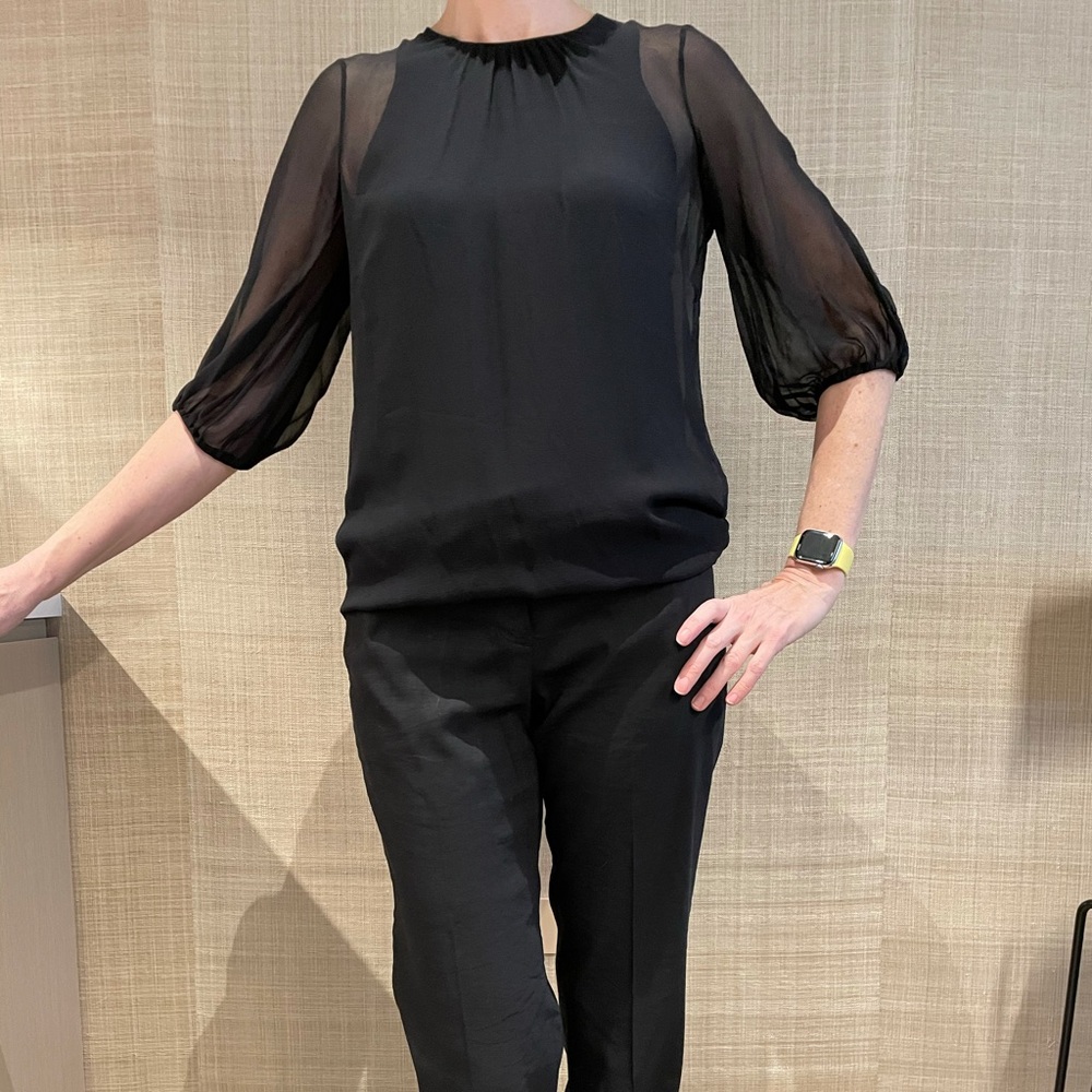Vince 3/4 length sleeve blouse